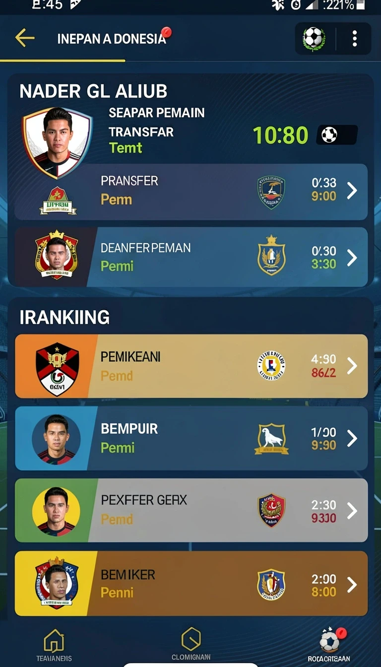 Tampilan utama aplikasi Download gf777 APK untuk Android yang intuitif dan efisien.