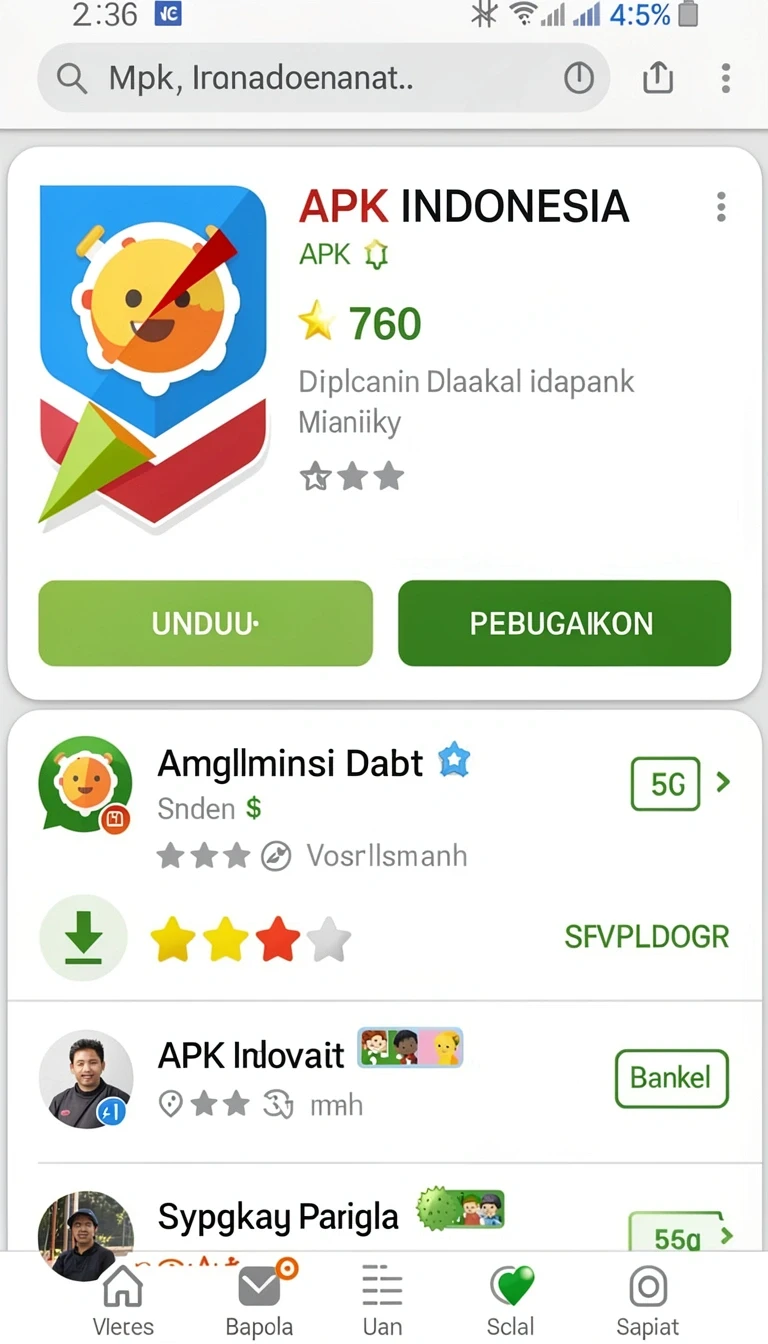 Tampilan utama aplikasi Review Aplikasi eyangpoker yang intuitif dan efisien.