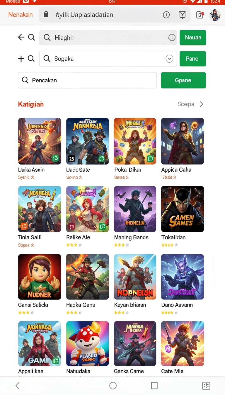 Tampilan utama aplikasi Review Aplikasi idr108 yang intuitif dan efisien.