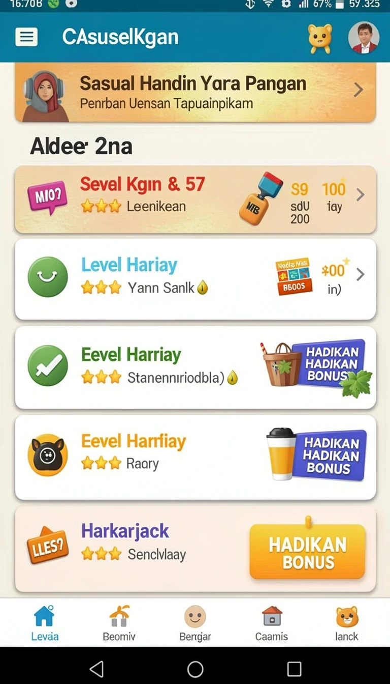Tampilan utama aplikasi Review Aplikasi raden4d yang intuitif dan efisien.